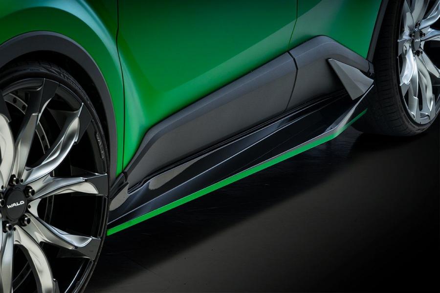 Детали экстерьера Toyota C-HR Sports Line by Wald 2018 года  (фото 8 из 13)